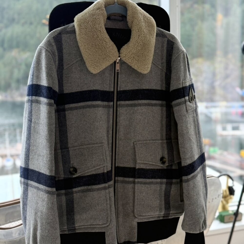 MEN'S MOOSE KNUCKLES WOOL JACKET